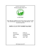 Thực hiện quy trình sản xuất rau sạch, an toàn tại nhà 1367, gosyodaira, kawakami – mura, minamisaku – gun, nagano, nhật bản 