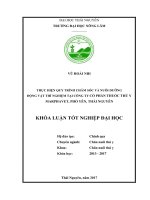 Thực hiện quy trình kỹ thuật chăm sóc và nuôi dưỡng động vật thí nghiệm tại khu chăn nuôi động vật thí nghiệm của công ty CP thuốc thú y đức hạnh marphavet 