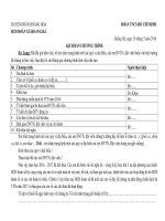 kich ban chuong trinh lễ đón nhận ĐVTN, đội viên 