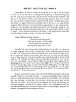 bài dự thi học tập và làm theo tấm gương đạo đức, phong cách hồ chí minh