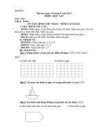 PHIẾU bài tập TUẦN 6 đến 15
