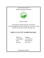Thực hiện quy trình chăm sóc nuôi dưỡng và phòng trị bệnh cho lợn nái sinh sản tại công ty TNHH phương hà, xã hương lung   huyện cẩm khê   tỉnh phú thọ 