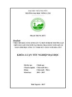 Theo dõi khả năng sinh sản và một số bệnh thường gặp trên đàn lợn nái nuôi tại trang trại chăn nuôi lợn an toàn sinh học công ty TNHH MTV chăn nuôi hòa yên 