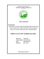 Theo dõi tỷ lệ mắc bệnh viêm đường hô hấp trên đàn lợn con theo mẹ và biện pháp điều trị tại trại trần văn tuyên   huyện yên thủy   tỉnh hòa bình  khóa luận tốt nghiệp 