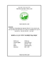 Đánh giá tình hình mắc bệnh viêm tử cung ở đàn lợn nái tại trại lợn liên kết của công ty marphavet tại xã đại hưng   huyện mĩ đức – hà nội 