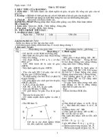 Giao an HINH HOC 8 KI 1 CHUAN