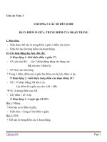 Giáo án Toán 3 chương 3 bài 3: Điểm ở giữa. Trung điểm của đoạn thẳng