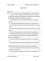 Hoàn thiện quy trình kiểm toán doanh thu bán hàng và cung cấp dịch vụ  tại công ty TNHH dịch vụ kiểm toán và tư vấn UHY…