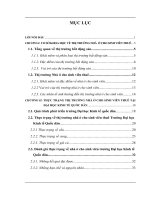 Giải pháp phát triển thị trường nhà ở cho sinh viên trường Đại học Kinh Tế Quốc Dân