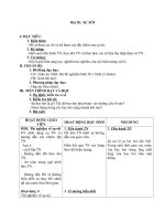 Giáo án Vật lý 6 bài 28: Sự sôi