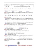 Đề thi thử THPTQG năm 2018 - Môn Sinh Học - Megabook - Đề số 1 - File word có lời giải chi tiết