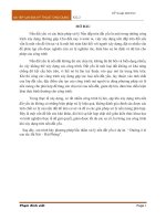 BÀI tập lớn địa kỹ THUẬT ỨNG DỤNG, phương pháp bấc thấm xử lý nền đất yếu ở dự án  “ Đường ô tôcao tốc Hà Nội – Hải Phòng”