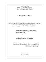 Thực hành quyền công tố trong giai đoạn điều tra các vụ án hình sự ở Việt Nam hiện nay (Luận án tiến sĩ)