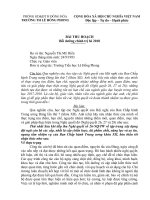 Câu hỏi viết bài thu hoạch chính trị hè 2018