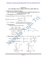 File 16 - CHU DE 14 - CUC TRI LIEN QUAN DEN DIEN AP