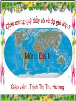 Bai 28 Cac Dai duong tren the gioi huong