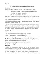 Giáo án Vật lý 10 bài 28: Cấu tạo chất.Thuyết động học phân tử chất khí