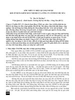 Góc nhìn và hiệu quả đạt được khi áp dụng kiểm soát nội bộ của công ty cổ phần DIC số 4 (tt) 