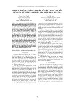 Một cách tiếp cận để giảm chiều dữ liệu trong việc xây dựng các hệ thống phát hiện (tt) 