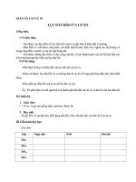 Giáo án Vật lý 10 bài 12: Lực đàn hồi của lò xo. Định luật Húc