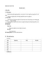 Giáo án Vật lý 10 bài 22: Ngẫu lực