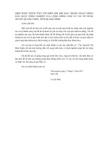 BIỆN PHÁP THÍCH ỨNG VỚI BIẾN ĐỔI KHÍ HẬU TRONG HOẠT ĐỘNG SẢN XUẤT NÔNG NGHIỆP CỦA CỘNG ĐỒNG DÂN CƯ XÃ VÕ NINH, HUYỆN QUẢNG NINH, TỈNH QUẢNG BÌNH