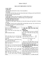 Giáo án Vật lý 11 bài 24: Suất điện động cảm ứng