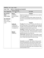 Grade 2, unit 1, lesson 1, period 1