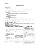 Giáo án Vật lý 11 bài 22: Lực Lo  ren  xơ