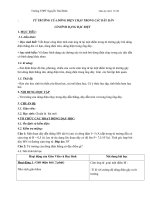 Giáo án Vật lý 11 bài 21: Từ trường của dòng điện chạy trong các dây dẫn có hình dạng đặc biệt