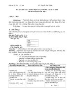 Giáo án Vật lý 11 bài 21: Từ trường của dòng điện chạy trong các dây dẫn có hình dạng đặc biệt