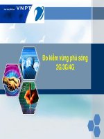 Đo kiểm tối ưu 2G 3G 4G