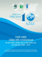 Baocao10 nam thuc hien cong uoc stockholm o VN VN