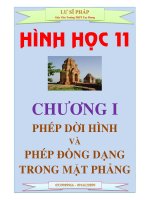 Phép dời hình và phép đồng dạng trong mặt phẳng