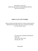 KHẢO SÁT MỘT SỐ CHỈ TIÊU SINH SẢN CỦA HEO NÁI THUỘC MỘT SỐ NHÓM GIỐNG Ở MÙA KHÔ VÀ MÙA MƯA TẠI TRUNG TÂM GIỐNG VẬT NUÔI TỈNH SÓC TRĂNG