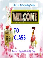 Unit 10 B2B3 HOI GIANG HUYEN