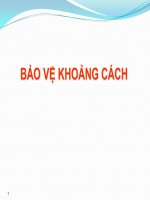 BẢO VỆ KHOẢNG CÁCH rơle