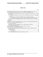 Hoàn thiện kế toán bán hàng tại Công ty TNHH Giáo dục và công nghệ Việt Nam