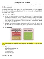 THÔNG TIN VỀ TÁC GIẢ VÀ TÁC PHẨM CỦA TRUYỆN NGẮN NGỮ VĂN 12