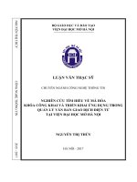 Nghiên cứu tìm hiểu về mã hóa khóa công khai và triển khai ứng dụng trong quản lý văn bản giao dịch diện tử tại viện đại học mở hà nội 