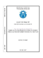 Nghĩa vụ của người quản lý công ty cổ phần theo luật doanh nghiệp năm 2014 của việt nam 
