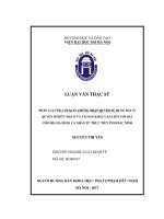 Pháp luật về cấp giấy chứng nhận quyền sử dụng đất ở, quyền sở hữu nhà ở và tài sản khác gắn liền với đất cho hộ gia đình cá nhân từ thực tiễn tỉnh bắc ninh  