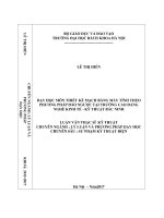 Dạy học môn thiết kế mạch bằng máy tính theo phương pháp đảo ngược tại trường cao đẳng nghề kinh tế   kỹ thuật bắc ninh 