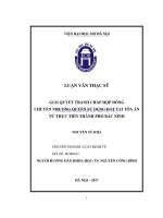 Giải quyết tranh chấp hợp đồng chuyển nhượng quyền sử dụng đất tại tòa án từ thực tiễn thành phố bắc ninh  