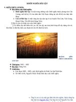 SOẠN BÀI KHỞI NGHĨA BÃI SẬY