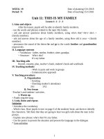 Giáo án tieng anh học kỳ II lop 3