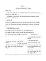 Giáo án Vật lý 12 bài 17: Máy phát điện xoay chiều