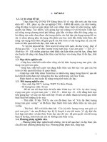 skkn rèn luyện kỹ năng tính toán, đo đạc trong thực tế thông qua bài “ các hệ thức lượng trong tam giác  giải tam giác” ( tiết 25 – hình học 10   CB) 