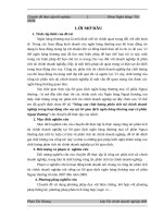 Nâng cao chất lượng phân tích tài chính doanh nghiệp trong hoạt động cho vay tại Sở giao dịch ngân hàng thương mại cổ phần Ngoại thương