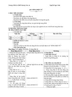 Giáo án Vật lý 12 bài 22: Sóng điện từ